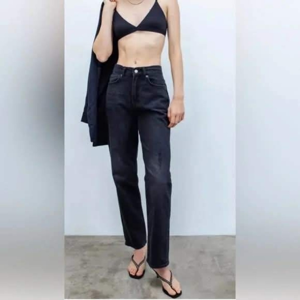 BDG‎ Urban Outfitters Black Stretch Cowboy Jean Women's Size 28 Straight Leg